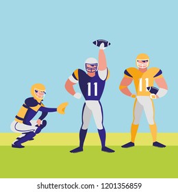 American football design