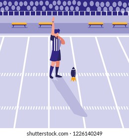 American football design