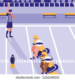 American football design