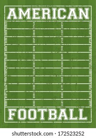 american football design over field  background vector illustration 