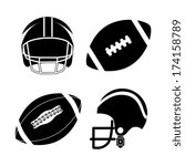 american football design over white  background vector illustration 