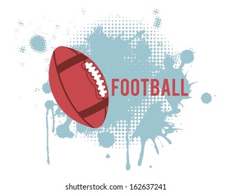 american football design over white background vector illustration 