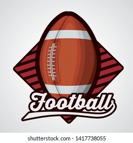 american football design  vector illustration
