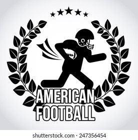 american football design, vector illustration eps10 graphic