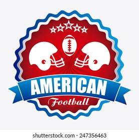 american football design, vector illustration eps10 graphic