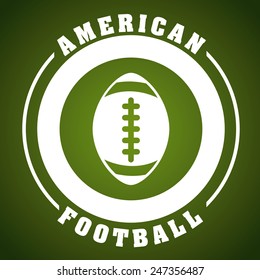 american football design, vector illustration eps10 graphic