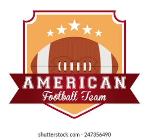 american football design, vector illustration eps10 graphic