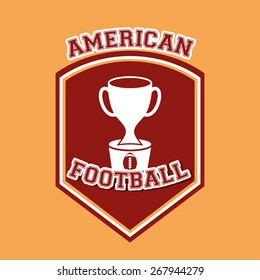 american football design, vector illustration eps10 graphic 