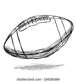 American Football Doodle