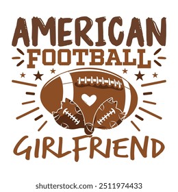 American Football family bow design, American football bow design
