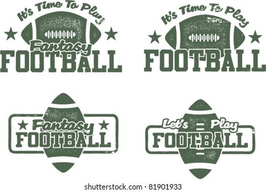 American Football and Fantasy Football Stamps