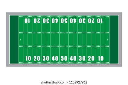 American football field