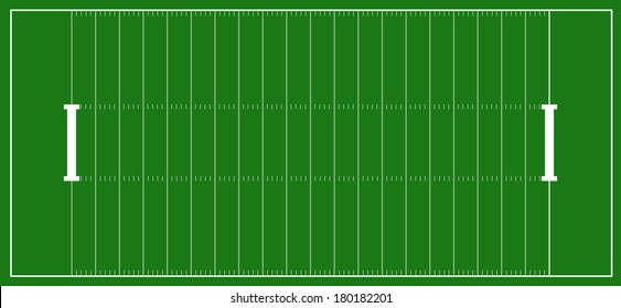 american football field background with artificial turf. soccer field view from above. eps10 format vector illustration 