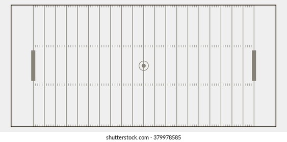 American football field background. Soccer field view from above. eps10 vector illustration