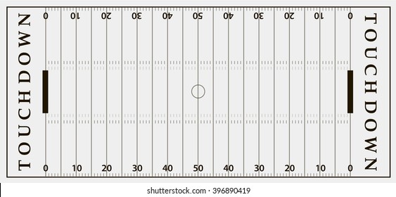 American football field background. Soccer field view from above. eps10 vector illustration