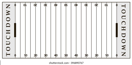 American football field background. Soccer field view from above. eps10 vector illustration