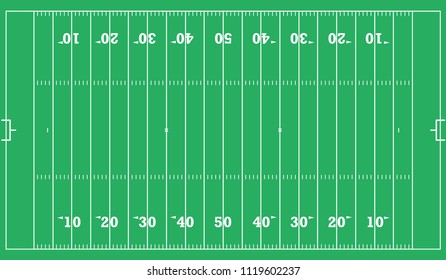 american football field background. vector illustration eps 10