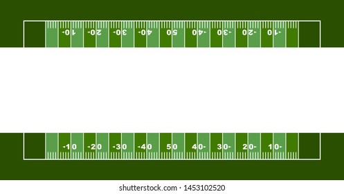 American football field. EPS 10. File contains transparencies. Place for text