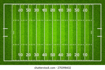 American Football Field Grass Texture Background Stock Illustration ...