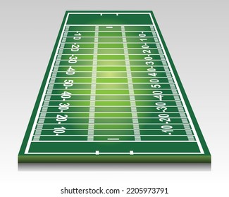 american football field and tactics 

isolated
