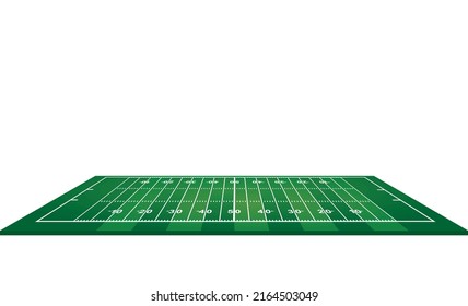 American football field. vector illustration 