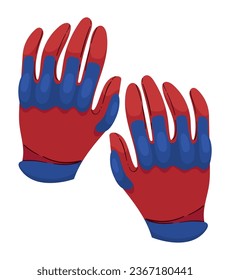 american football gloves isolated icon