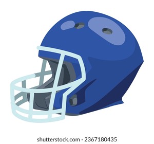 american football headgear isolated icon