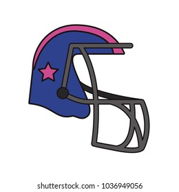 American football helmet