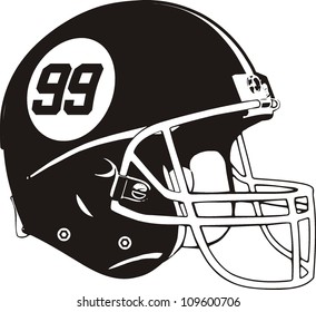 American Football Helmet