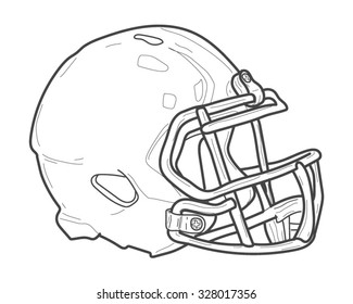 American football helmet