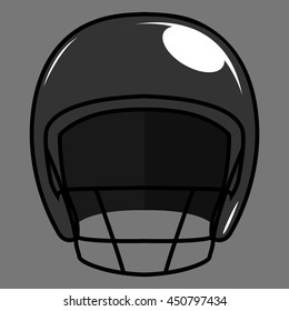 American football helmet