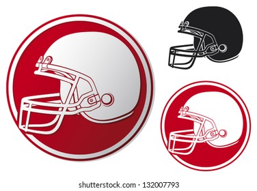 american football helmet icon