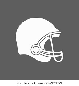 american football helmet icon