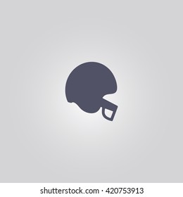 American football helmet icon