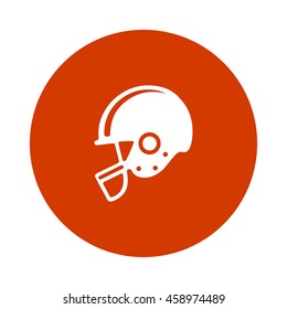 American Football Helmet Icon.