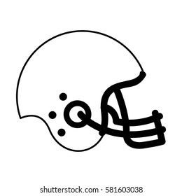 american football helmet icon