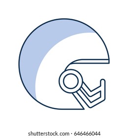 american football helmet icon