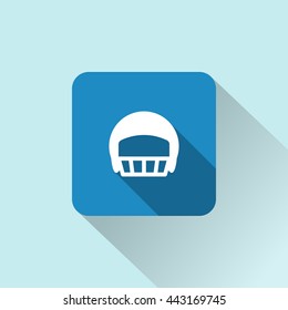 american football helmet icon. american football helmet sign
