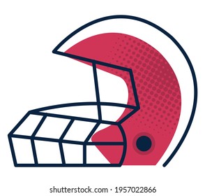 American Football Helmet Profile Icon