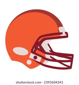 american football helmet sport illustration