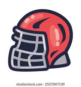 american football helmet tournament isolated