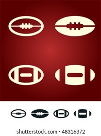 American football icon.