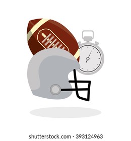 American football icon design