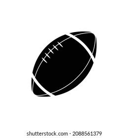 American football icon design isolated on white background