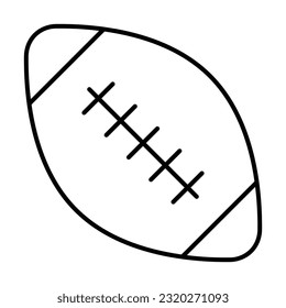 American Football Icon Design For Personal And Commercial Use.