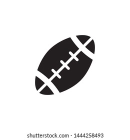 American Football Icon Flat Vector Illustration 