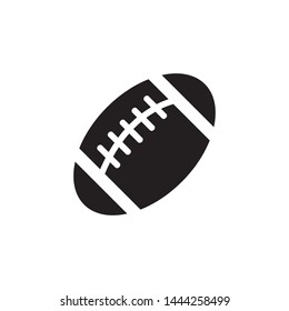 American Football Icon Flat Vector Illustration 