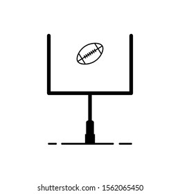 American Football Icon - Goal Post Icon