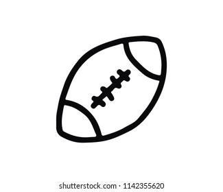 american football icon hand drawn design illustration,designed for web and app