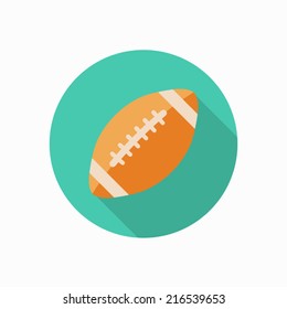 american football icon illustration